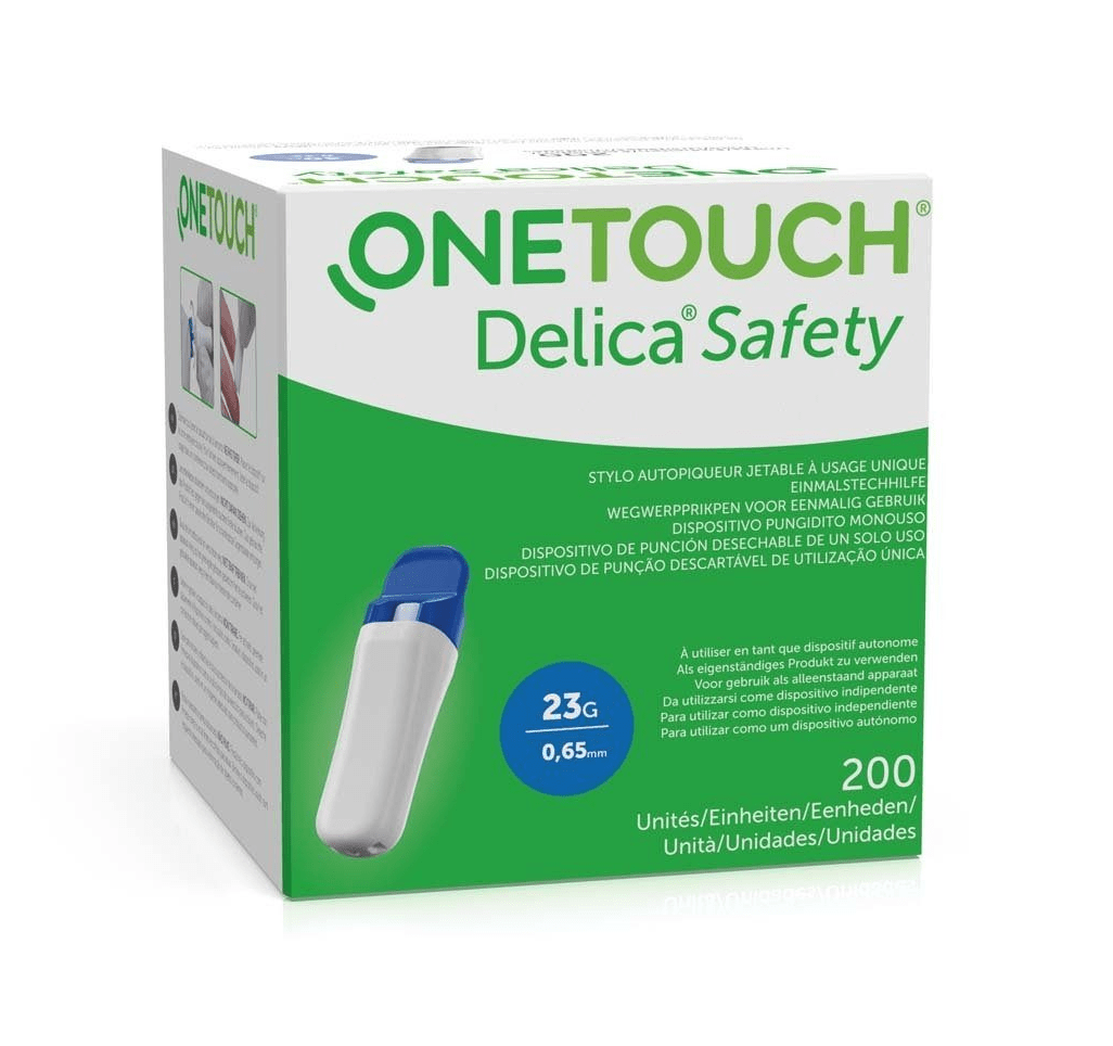 Lanzetten Blutzucker OneTouch Delica Safety Einmalstechhilfe - Lifescan